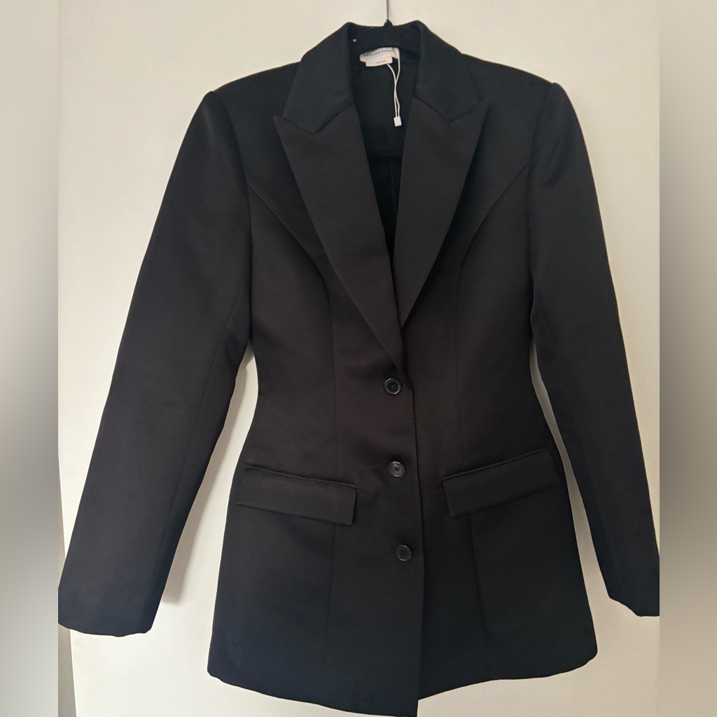 Lovers  Friends Jean Black Blazer  Brand New